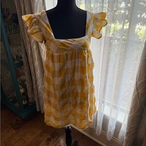 Entro Yellow/Gold Dress